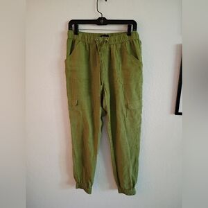 Nicole Miller Linen Casual Pants